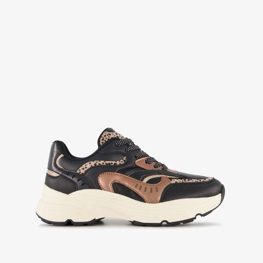 Dames dad sneakers zwart