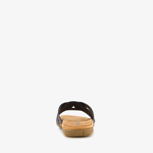 Dames slippers zwart