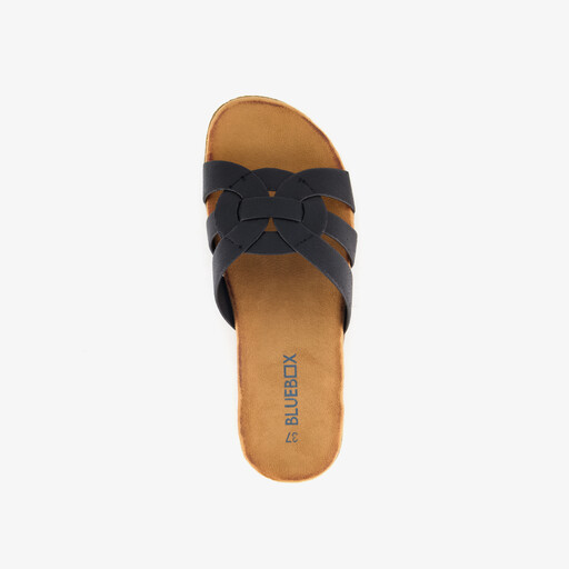 Dames slippers zwart