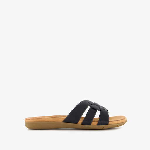 Dames slippers zwart