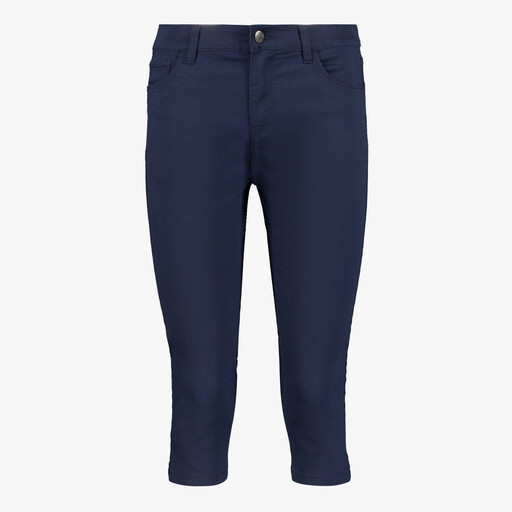 Dames capri broek donkerblauw
