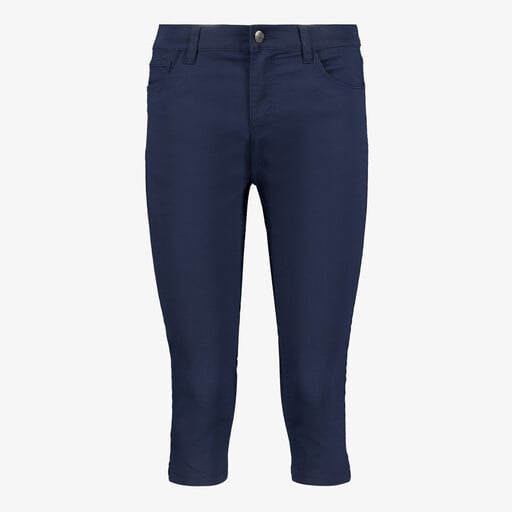 Dames capri broek donkerblauw