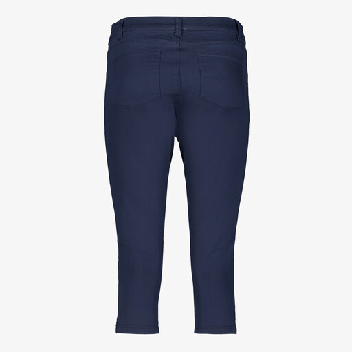 Dames capri broek donkerblauw
