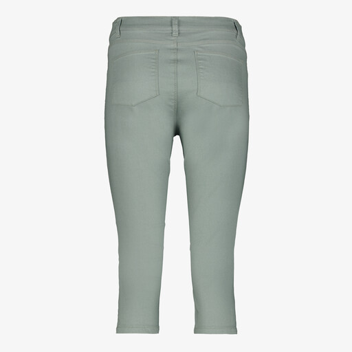 Dames capri broek lichtgroen