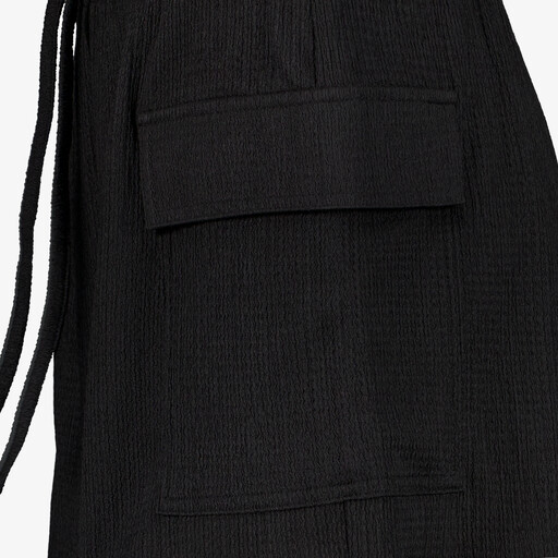 Dames cargo short zwart
