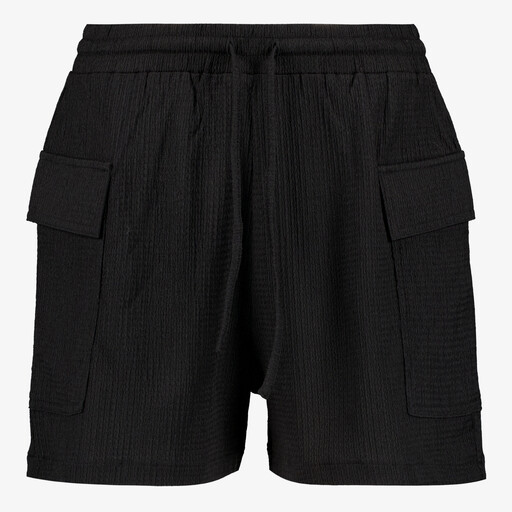 Dames cargo short zwart