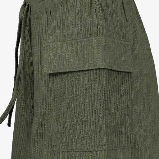 Dames cargo short groen