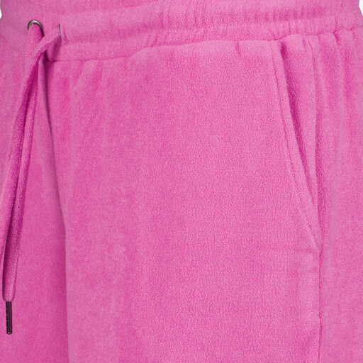 Dames badstof sweatshort roze