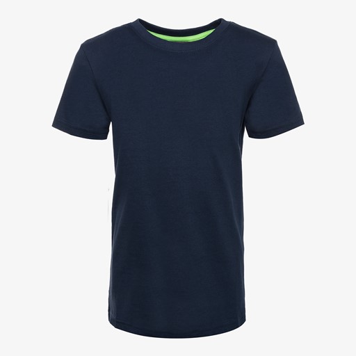 Basic jongens T-shirt blauw