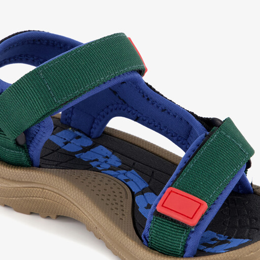 Jongens sandalen groen blauw