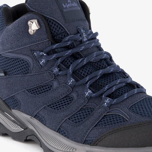 Hoge heren wandelschoenen cat. A B blauw