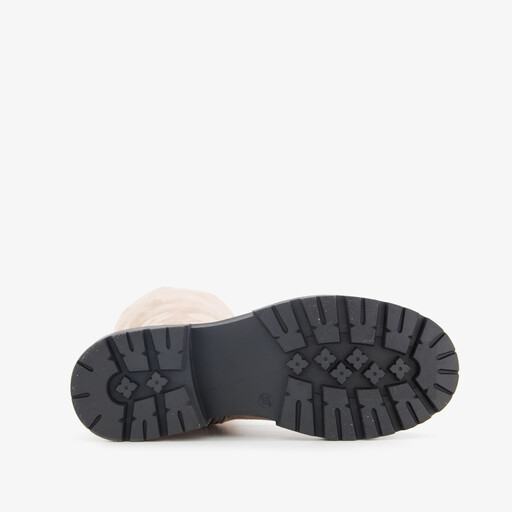 Hoge dames boots beige