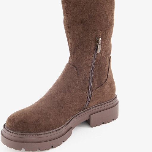 Hoge dames boots bruin