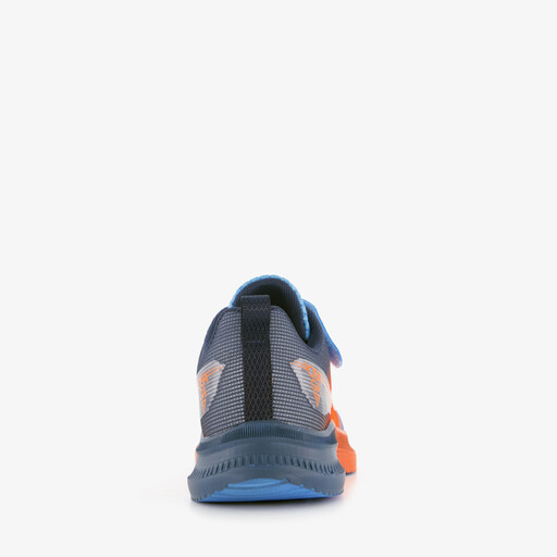 Kinder sportschoenen blauw oranje