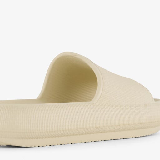 Dames badslippers beige