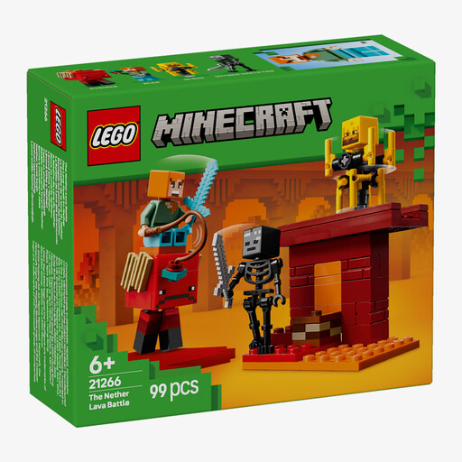 LEGO Minecraft De lavastrijd in de Nether 21266