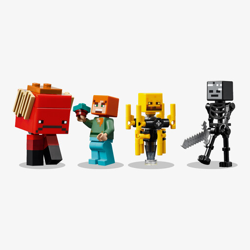 LEGO Minecraft De lavastrijd in de Nether 21266