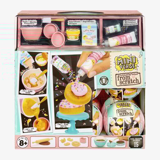 Miniverse Make From Scratch mini cake speelset