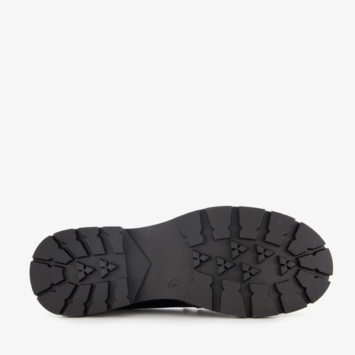 Dames loafers met panterprint details zwart