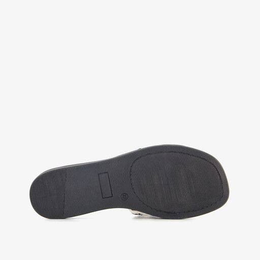 Dames slippers met koeienprint