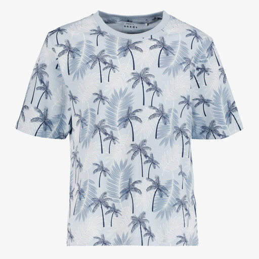 Name It jongens T-shirt met palmbomen blauw