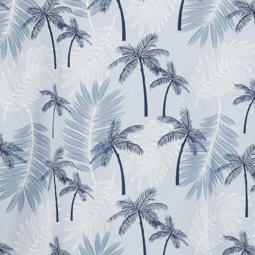 Name It jongens T-shirt met palmbomen blauw