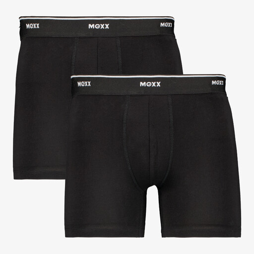 Heren boxershorts 2 pack zwart