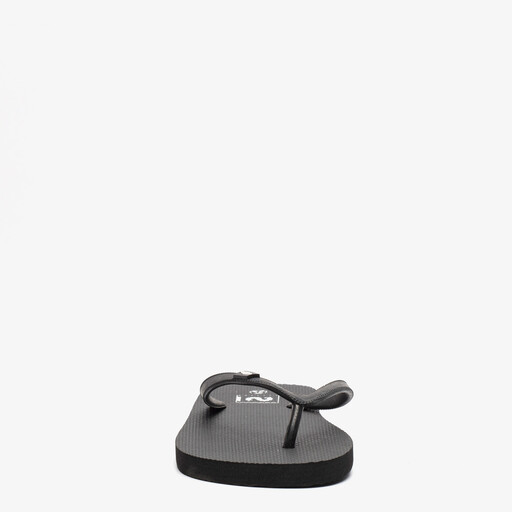 Dames teenslippers zwart