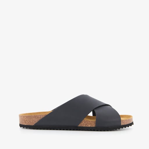 Heren slippers zwart