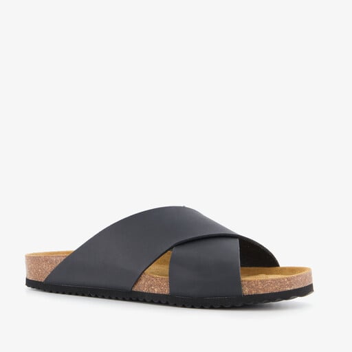 Heren slippers zwart