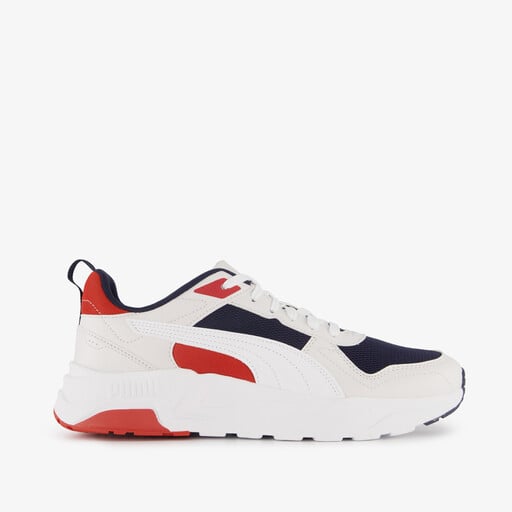 Trinity Lite heren sneakers wit rood