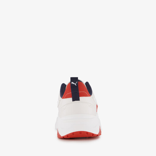 Trinity Lite heren sneakers wit rood