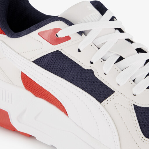 Trinity Lite heren sneakers wit rood