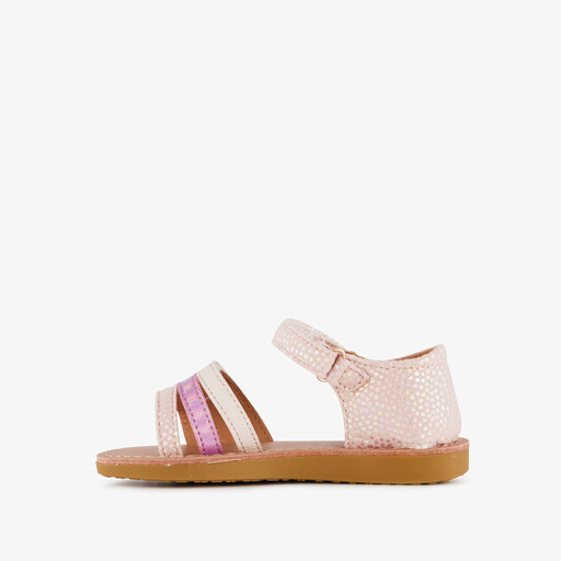 Meisjes sandalen metallic roze