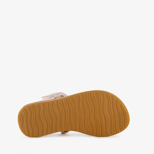 Meisjes sandalen metallic roze