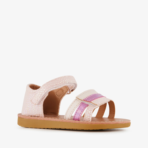 Meisjes sandalen metallic roze