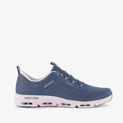 Glide-Step dames sneakers blauw