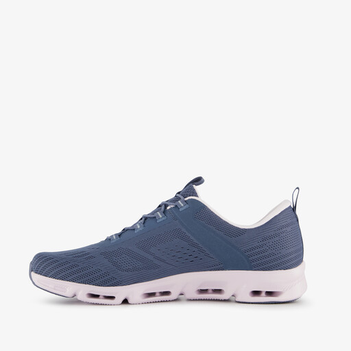 Glide-Step dames sneakers blauw