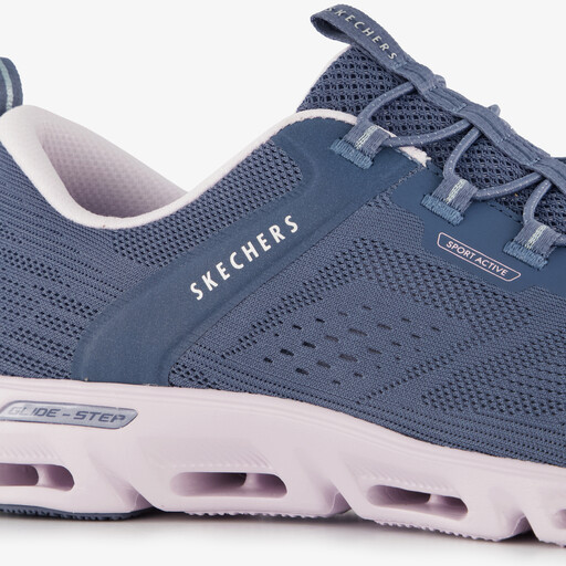 Glide-Step dames sneakers blauw