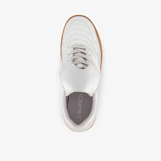 Bluebox dames sneakers zilver wit