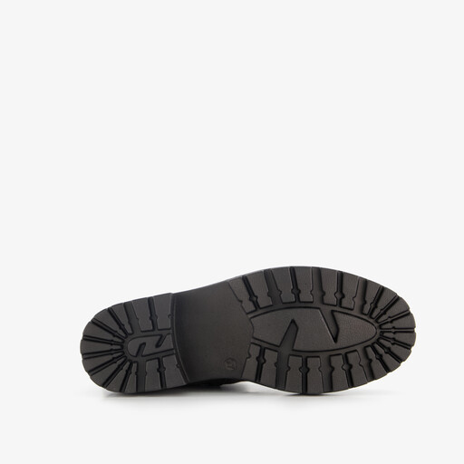 Suède dames boots donkerbruin