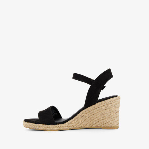 Dames espadrilles zwart