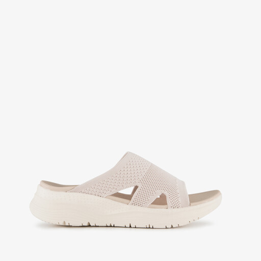 Dames slippers beige