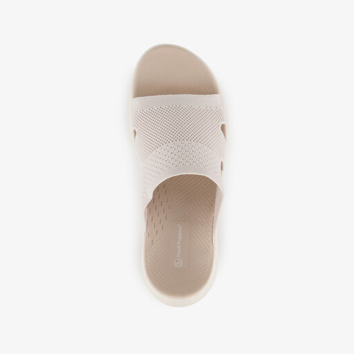 Dames slippers beige