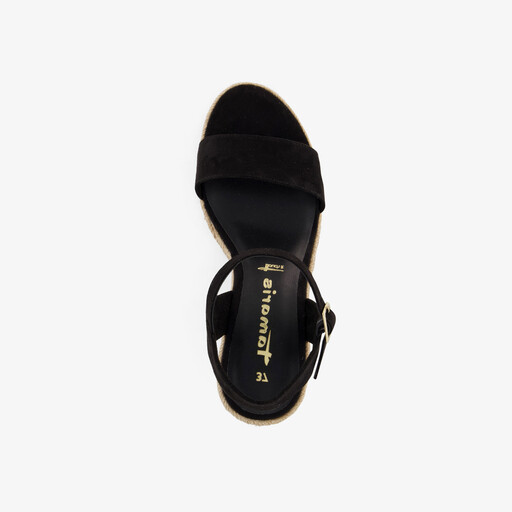 Dames espadrilles zwart