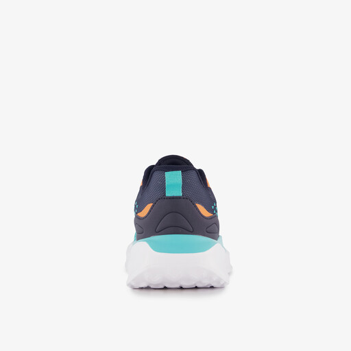 Kinder sportschoenen blauw oranje