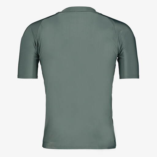 Heren UV zwemshirt met korte mouwen groen