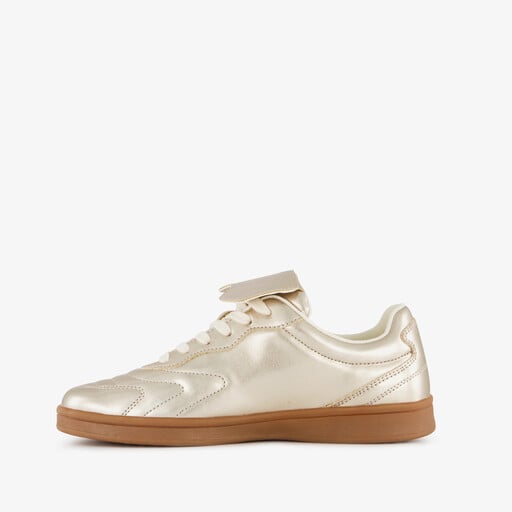 Dames sneakers goud wit