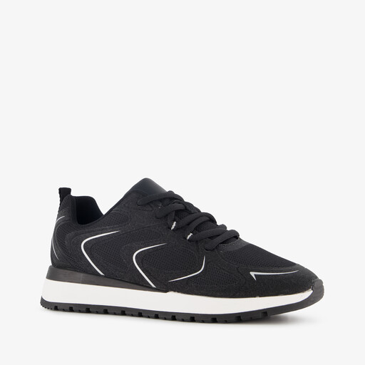 Dames sneakers zwart wit