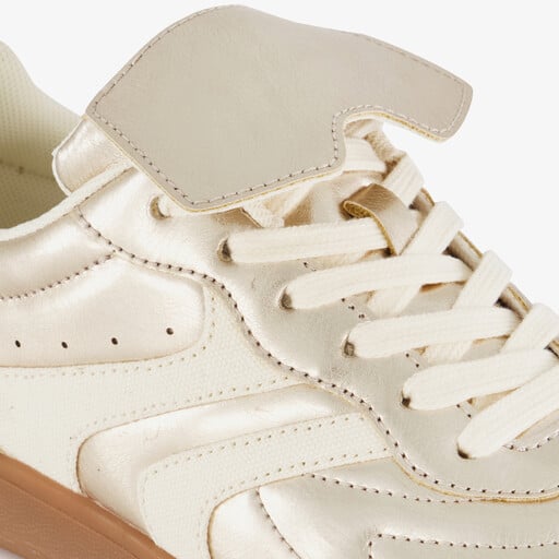 Dames sneakers goud wit
